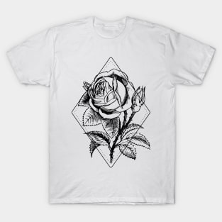 June Birth Flower Rose T-Shirt